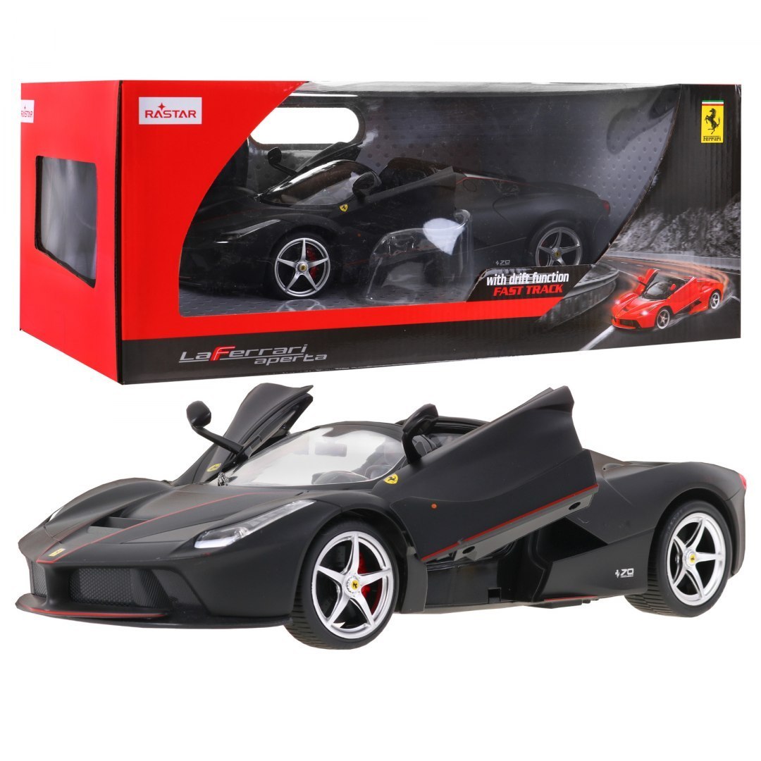 RASTAR RASTAR Auto na dálkové ovládání R/C Ferrari LaFerrari Aperta 1:14 černé