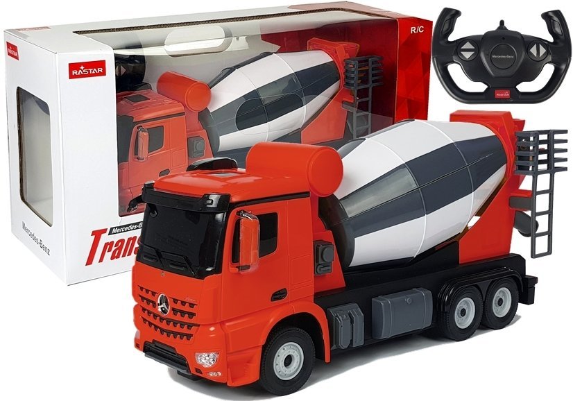 RASTAR RASTAR Auto na dálkové ovládání R/C Mercedes Arocs 1:14 červené