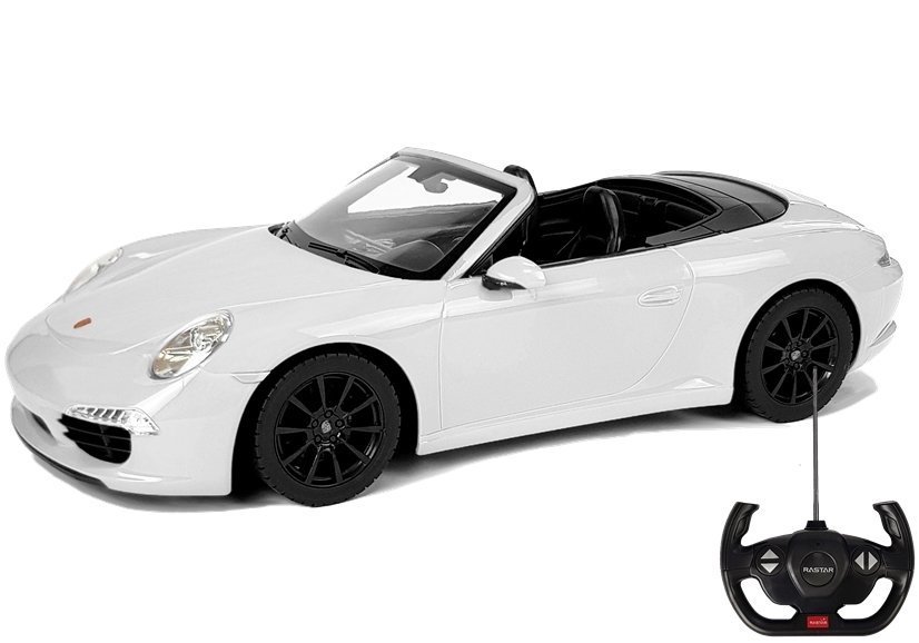 RASTAR RASTAR Auto na dálkové ovládání R/C Porsche 911 Carrera S 1:12 bílé - Obrázek 2
