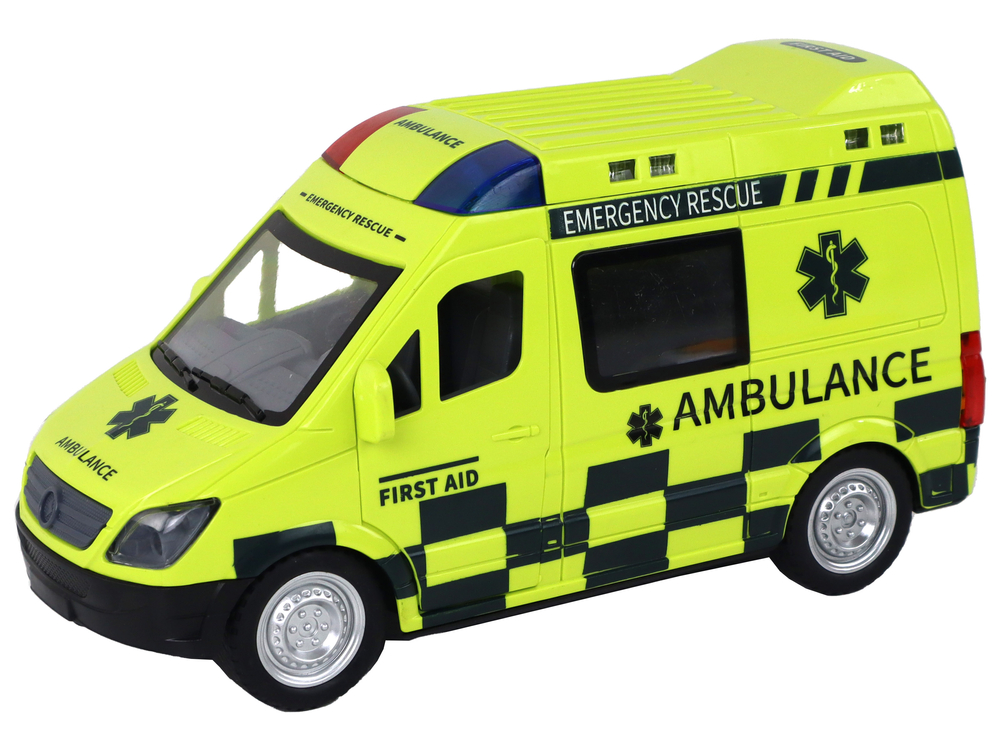 Sanitka na dálkové ovládání R/C žlutá - Obrázek 2