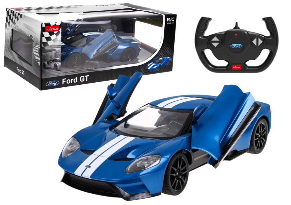 Sportovní autíčko Ford GT na dálkové ovládání RC 1:14 modré