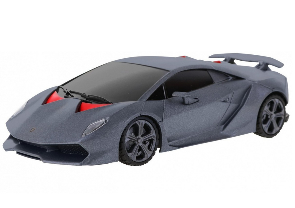 Sportovní autíčko Lamborghini Sesto Elemento na dálkové ovládání RC 1:24 šedé - Obrázek 2