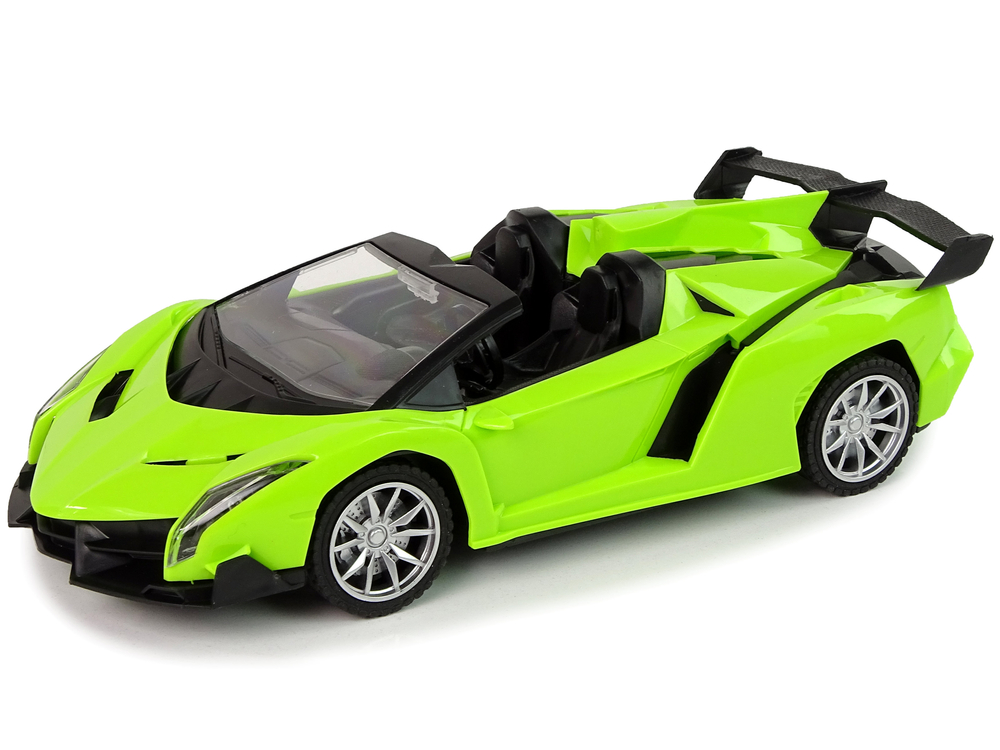 Sportovní auto na dálkové ovládání R/C 1:18 zelené - Obrázek 2