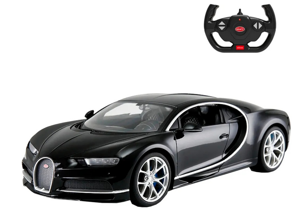 Autíčko Bugatti Chiron na dálkové ovládání RC 1:14 černé - Obrázek 2