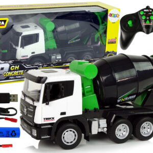 Míchačka na beton na dálkové ovládání Builders pear R/C 1:18 černá