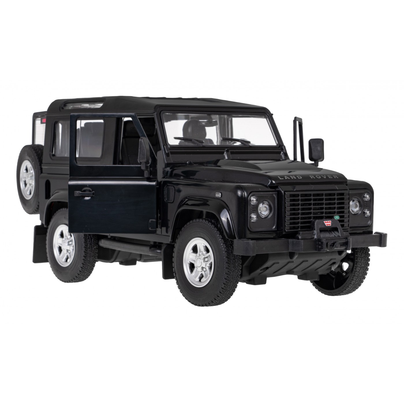 RASTAR Auto na dálkové R/C ovládání Land Rover Defender Rastar 1:14 černé - Obrázek 2