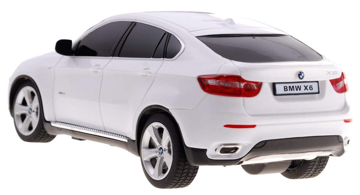 RASTAR Auto na dálkové ovládání R/C BMW X6 Rastar 1:24 bílé - Obrázek 2