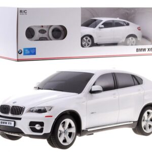 RASTAR Auto na dálkové ovládání R/C BMW X6 Rastar 1:24 bílé