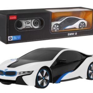 RASTAR Auto na dálkové ovládání R/C BMW i8 Rastar 1:24 bílé