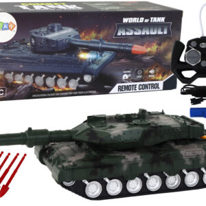 Tank na dálkové ovládání R/C Remote control zelený