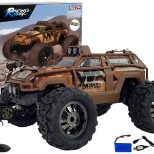 Auto na dálkové ovládání R/C 4x4 1:18 MaxRacing 35 km/h hnědé