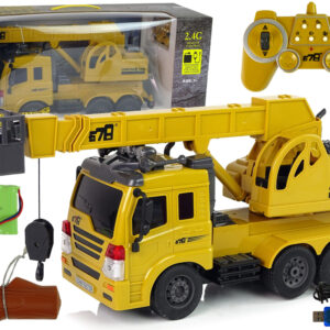 Nákladní auto se zvedacím jeřábem na dálkové ovládání 1:20